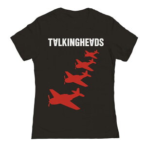 �A���u�����f�b�h ���f�B�[�X �g�b�v�X T�V���c �O���t�B�b�N Unbranded Juniors' Talking Heads Aircraft Silhouettes Graphic Tee Black �u���b�N