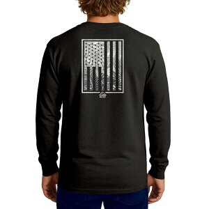 ���[�t �����Y �g�b�v�X T�V���c �O���t�B�b�N Men's REEF Jamison Long Sleeve Graphic Tee Black �u���b�N