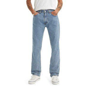 ���[�o�C�X �����Y �{�g���X �f�j���p���c ���M�����[�t�B�b�g �W�[���Y Men's Levi's 505 Regular Fit Jeans Bleach