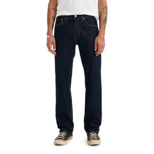 ���[�o�C�X �����Y �{�g���X �f�j���p���c ���M�����[�t�B�b�g �W�[���Y Men's Levi's 505 Regular Fit Jeans Rinse