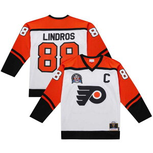 �~�b�`�F��&�l�X �����Y �g�b�v�X T�V���c �W���[�W�[ Mitchell & Ness Men's Eric Lindros White Philadelphia Flyers 1996-97 Power Play Jersey Fly White �z���C�g