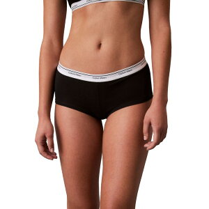 �J���o���N���C�� ���f�B�[�X �A���_�[�E�F�A �p���c �R�b�g�� Calvin Klein Cotton Modal Balance Boyshort QP3278 Black �u���b�N