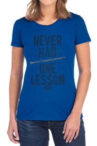 �A�j���L�����N�^�[ ���f�B�[�X �g�b�v�X T�V���c �O���t�B�b�N Licensed Character Juniors' Ferris Bueller's Day Off Never Had One Lesson Graphic Tee Dark Blue �u���[