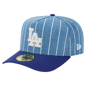 �j���[�G�� �����Y �A�N�Z�T���[ �X�q Men's New Era Blue/Royalos Angeles Dodgers Parallel A-Frame 59FIFTY Fitted Hat Lad Blue �u���[