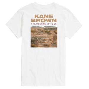 �A�j���L�����N�^�[ �����Y �g�b�v�X T�V���c �O���t�B�b�N Licensed Character Men's Kane Brown The High Road Tour Graphic Tee White �z���C�g