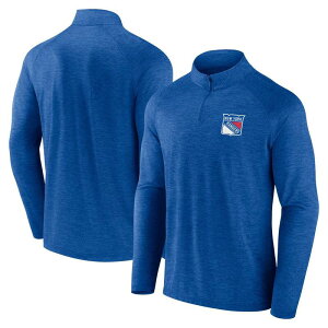 �A���u�����f�b�h �����Y �g�b�v�X T�V���c Unbranded Men's Blue New York Rangers Head-to-Head Raglan Quarter-Zip Top Ran Blue �u���[