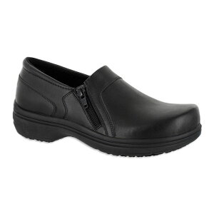C[W[Xg[g fB[X V[Y T_ Easy Works by Easy Street Bentley Women's Work Shoes Black ubN