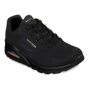 XPb`[Y fB[X V[Y Xj[J[ SkechersR Street Uno Stand On Air Women'sneakers Black ubN