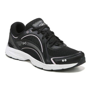 ���C�J ���f�B�[�X �V���[�Y �X�j�[�J�[ Ryka Sky Walk Women's Walking Sneakers Black Blush �u���b�N