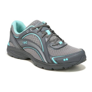 ���C�J ���f�B�[�X �V���[�Y �X�j�[�J�[ Ryka Sky Walk Women's Walking Sneakers Gray Aqua �O���[
