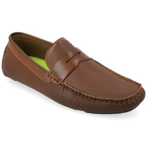 yz oX Y Xb|E[t@[ V[Y Vance Co. Isaiah Men's Tru Comfort Foam Driving Loafers Brown