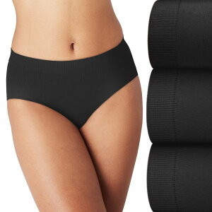 �y���������z �o�� ���f�B�[�X �p���c �A���_�[�E�F�A Bali Comfort Revolution 3-Pack Modern Seamless Brief Underwear DFMSB3 Black Black Black