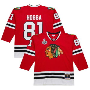 �~�b�`�F��&�l�X �����Y �g�b�v�X T�V���c �W���[�W�[ Mitchell & Ness Men's Marian Hossa Red Chicago Blackhawks 2014-15 Power Play Jersey Hwk Red ���b�h