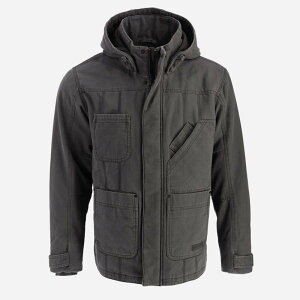 �\���O�b�h �����Y �A�E�^�[ �W���P�b�g�E�u���]�� Thorogood Men's Iron River Heavyweight Stone Washed Canvas Insulated Jacketarmac �X�g�[��