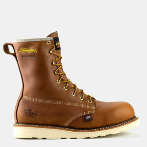 �\���O�b�h �����Y �V���[�Y �u�[�c�E���C���u�[�c Thorogood Men's American Heritage Waterproof 8 Inch Tobaccomposite Safety Toe Plain Toe Maxwear Wedge Tobacco