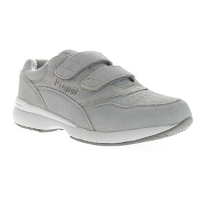 �v���y�b�g ���f�B�[�X �V���[�Y �X�j�[�J�[ ���U�[ Propetour Walker Women's Leather Sneakers Gray Suede �O���[