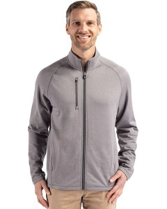�J�b�^�[�A���h�o�b�N �����Y �A�E�^�[ �W���P�b�g�E�u���]�� �t���[�X Cutter & Buck Peshastin Fleece Recycled Mens Full Zip Jacket Elemental Grey Heather �O���[