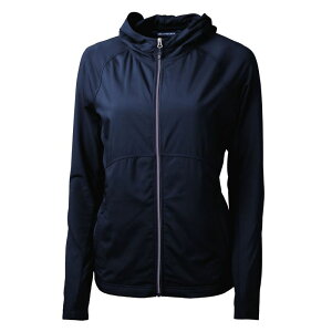 �J�b�^�[�A���h�o�b�N ���f�B�[�X �A�E�^�[ �W���P�b�g�E�u���]�� �j�b�g Cutter & Buck Adapt Eco Knit Hybrid Recycled Womens Full Zip Jacket Navy Blue �l�C�r�[