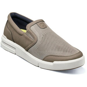 �m���u�b�V�� �����Y �V���[�Y �X�j�[�J�[ ���b�V�� Nunn Bush Kore City Rally Men's Mesh Slip-On Shoes Cargo