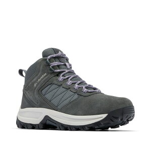 �R�����r�A ���f�B�[�X �V���[�Y �u�[�c�E���C���u�[�c �X�G�[�h Columbia Transverse Suede Women's Hiking Boots Grill Granite Purple �p�[�v��