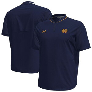 �A���_�[�A�[�}�[ �����Y �g�b�v�X T�V���c Men's Under Armour Navy Notre Dame Fighting Irish Motivate Quarter-Zip Top Ntd Navy �l�C�r�[