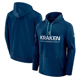 �t�@�i�e�B�N�X �����Y �g�b�v�X T�V���c �p�[�J�[ Men's Fanatics Deep Sea Blue Seattle Kraken Authentic Pro Rink Hoodie Krk Blue �u���[