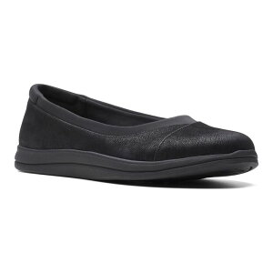 �N���[�N�X ���f�B�[�X �V���[�Y �T���_�� Clarks Cloudsteppers Breeze Ayla Women'slip-On Shoes Black �u���b�N