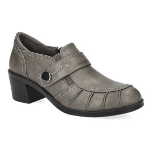 �C�[�W�[�X�g���[�g ���f�B�[�X �V���[�Y �u�[�c�E���C���u�[�c �q�[�� Easy Street Ballad Women's Block Heel Shooties Gray �O���[