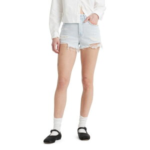 ���[�o�C�X ���f�B�[�X �{�g���X �n�[�t�p���c�E�V���[�c �V���[�g�p���c Women's Levi's 501 Original Jean Shorts Find Time
