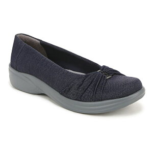 ���C�t�X�g���C�h ���f�B�[�X �V���[�Y �T���_�� LifeStride Paige Women'slip-on Shoes Nay Blazer Fabric