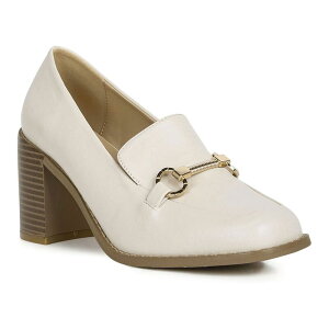 �����h�����O ���f�B�[�X �V���[�Y �X���b�|���E���[�t�@�[ �q�[�� London Rag Boss Fav Women's Heeled Loafers Apricot �A�v���R�b�g