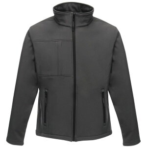 ���K�b�^ �����Y �A�E�^�[ �W���P�b�g�E�u���]�� Regatta Professional Mens Octagon II Waterproof Softshell Jacket Seal Gray And Black �u���b�N