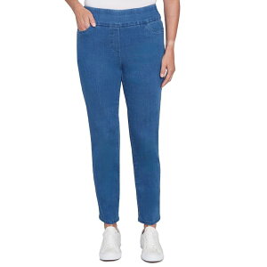 �A���t���b�h �_�i�[ ���f�B�[�X �{�g���X �f�j���p���c Women's Alfredunner Super Stretch Pull-On Straight-Leg Denim Pants Medium Denim �f�j��