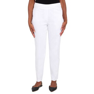 �A���t���b�h �_�i�[ ���f�B�[�X �{�g���X �J�W���A���p���c �v�` �f�j�� Petite Alfredunner Super Stretch Pull-On Straight-Leg Denim Pants White �z���C�g
