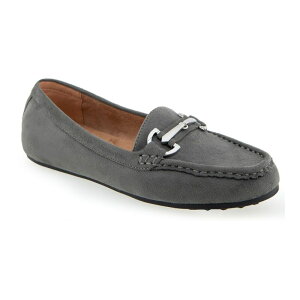 �G�A���\�[���Y ���f�B�[�X �V���[�Y �X���b�|���E���[�t�@�[ Aerosoles Day Drive Women's Loafer Flats Quiet Shade