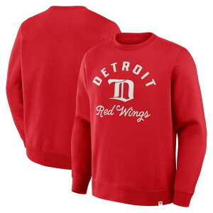 �t�@�i�e�B�N�X �����Y �g�b�v�X T�V���c ���B���e�[�W �X�E�F�b�g Men's Fanatics Redetroit Red Wings Vintage Stickler Sweatshirt Rdw Red ���b�h