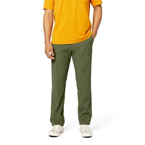 �h�b�J�[�Y �����Y �{�g���X �J�W���A���p���c Men's Dockers Ultimate Chino Straight-Fit Pants with Smart 360 Flex Army Olive �I���[�u