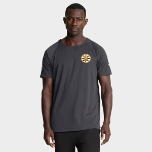 �t�@�i�e�B�N�X �����Y �g�b�v�X T�V���c Men's Fanatics Charcoal Boston Bruins Authentic Pro Rink Raglan Performance T-Shirt Bsb Charco �`���R�[��