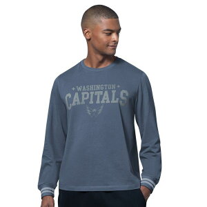 �X�^�[�^�[ �����Y �g�b�v�X T�V���c �L���b�v Men'starter Blue Washington Capitals Field Long Sleeve T-Shirt Cap Blue �u���[