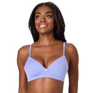 ���C�f���t�H�[�� ���f�B�[�X �A���_�[�E�F�A �u���W���[ T�V���c Maidenform Everyday Luxe Wireless T-Shirt Bra with Convertible Straps DM2402 Blue Beyond �u���[