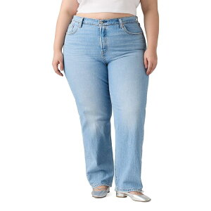 ���[�o�C�X ���f�B�[�X �{�g���X �f�j���p���c �X�g���[�g �v���X�T�C�Y �W�[���Y Plusize Levi's 501 High-Rise Straight Leg Jeans No Referee