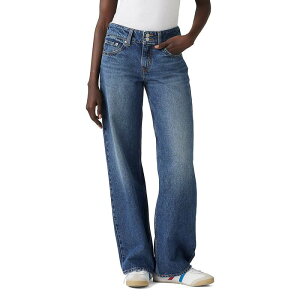 ���[�o�C�X ���f�B�[�X �{�g���X �f�j���p���c �W�[���Y Levi's Women's Levi �f superlow Loose Straight-Leg Jeans Blended Beauty