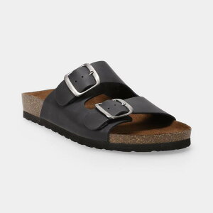 �\�m�} ���f�B�[�X �V���[�Y �T���_�� ���U�[ Sonoma Goods For Life Artwork Women's Leather Sandals Black �u���b�N
