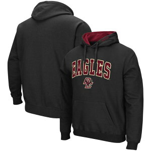 �R���V�A�� �����Y �g�b�v�X T�V���c ���S �p�[�J�[ Men's Colosseum Black Boston Collegeagles Arch and Logo Pullover Hoodie Bos Black �u���b�N
