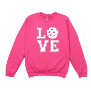 Simply Sage Market ���f�B�[�X �g�b�v�X T�V���c �X�E�F�b�g Simply Sage Market Pickleballove Sweatshirt Raspberry