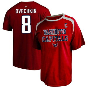 �t�@�i�e�B�N�X ���f�B�[�X �g�b�v�X T�V���c �v���X�T�C�Y �L���b�v Women's Fanatics Alexander Ovechkin Red Washington Capitals Plusize Name & Number Scoop Neck T-Shirt Cap Red ���b�h