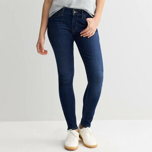 ���[�o�C�X ���f�B�[�X �{�g���X �f�j���p���c �W�[���Y Women's Levi's 711 Skinny Jeans Cobalt Overboard �R�o���g