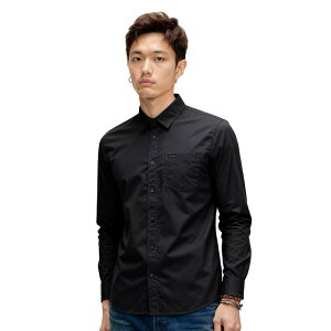 �{���R�� �����Y �g�b�v�X T�V���c �_�E�� Men's Volcom Orion Modern Fit Woven Long Sleeve Button-Down Shirt Black �u���b�N