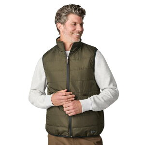 �t���[ �J���g���[ �����Y �A�E�^�[ �W���P�b�g�E�u���]�� �L���e�B���O �x�X�g Free Country Men's Atlas II Quilted Reversible Sherpa Vest Olive �I���[�u