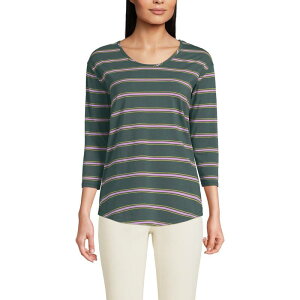 �����Y�G���h ���f�B�[�X �g�b�v�X T�V���c �W���[�W�[ Lands' End Women's Lands End Lightweight Jersey Tunic Top Evening Forestrp �t�H���X�g